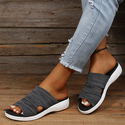 Wedge orthopedic sandals - Women